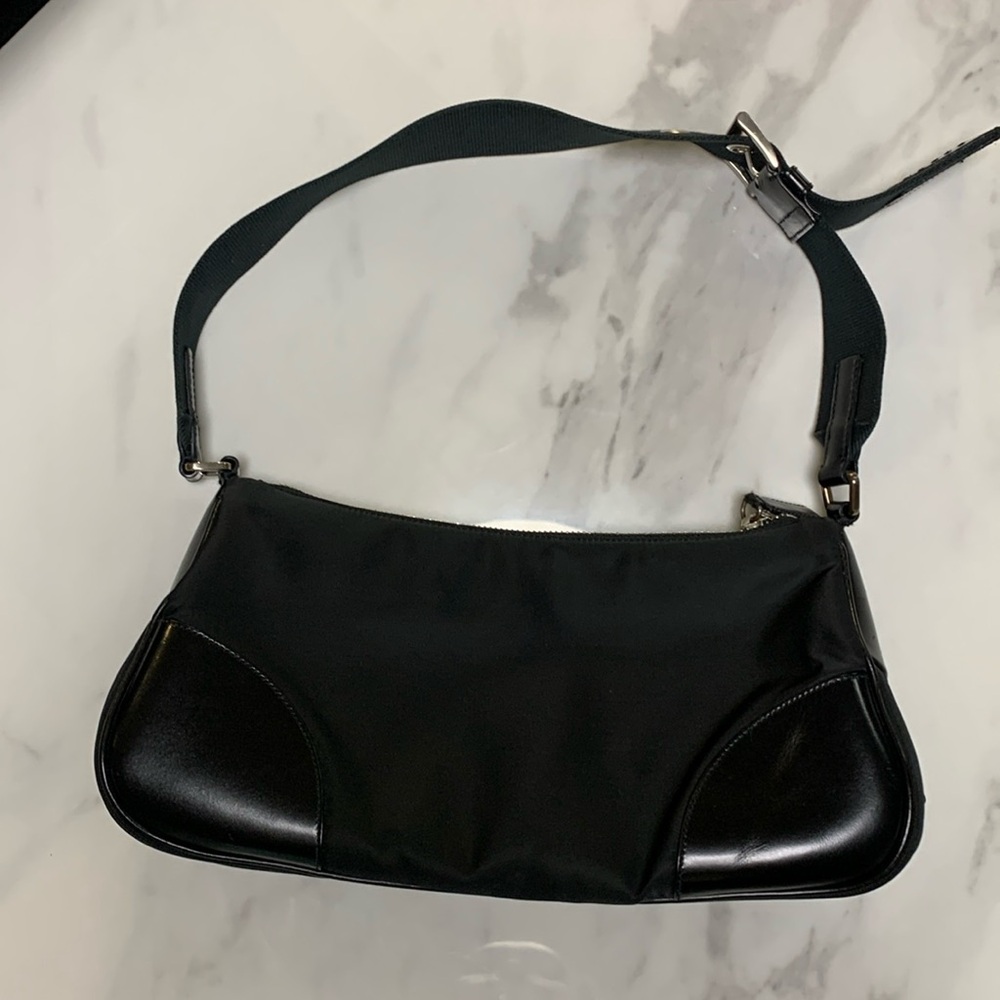 Vintage Prada nylon hobo bag